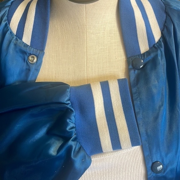Vintage WestArk jacket Royal Blue White American Pool League bomber coat Sz 2XL - Picture 6 of 16